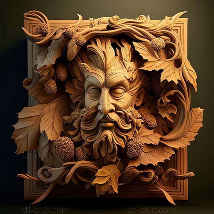 3D model Giuseppe Arcimboldo (STL)